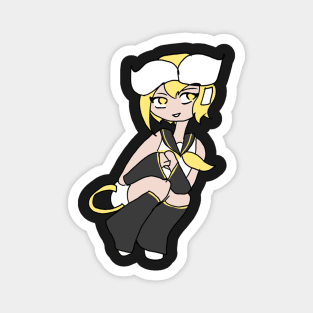 Rin Kagamine Vocaloid Chibi Sticker, Pin, + Others Magnet