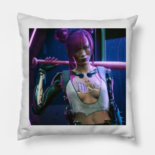 Cyberpunk 2077 Rita Wheeler Lizzie's Bouncer Pillow