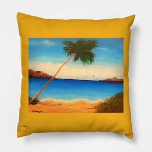 Tropical Paradise Pillow