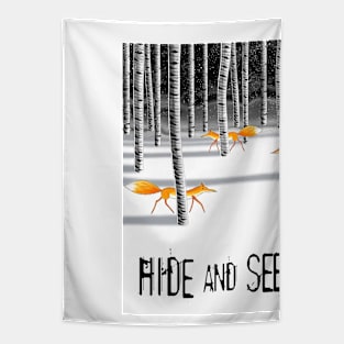 Hide and Seek Tapestry