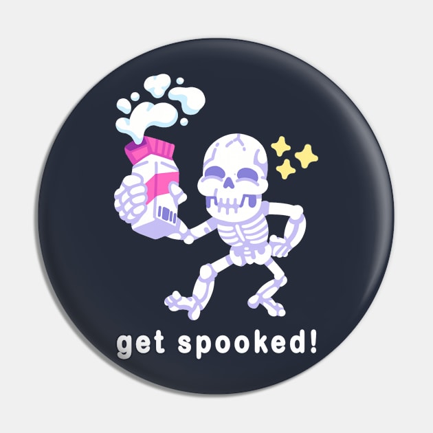 Spooky Calcium Pin by Fenomeno