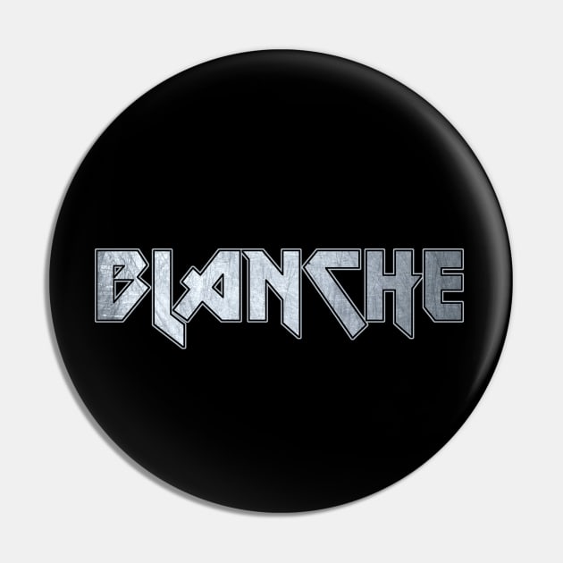 Heavy metal Blanche Pin by KubikoBakhar