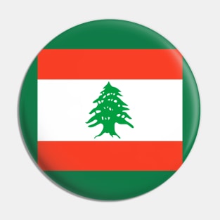 Lebanon Flag Pin