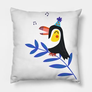 Party Toucan Pillow