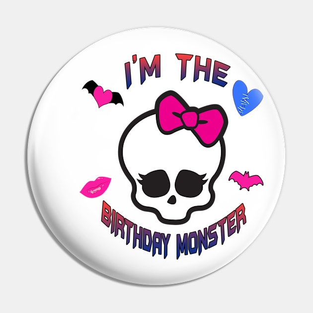 Monster High Pin by SusieTeeCreations