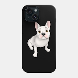 White French Bulldog Phone Case