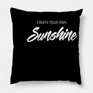 Create sunshine saying Pillow