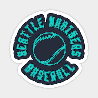 Seattle Mariners Baseball Magnet