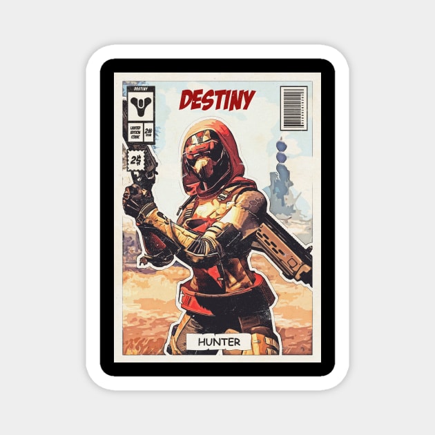 Destiny Hunter Comic Magnet by Durro