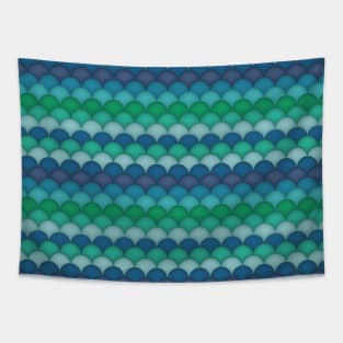 Mermaid Scales Tapestry