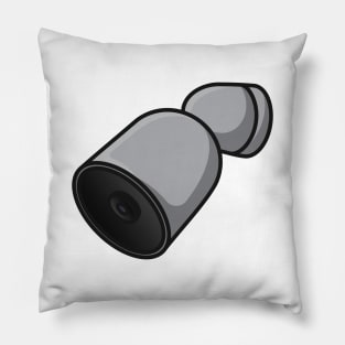 CCTV Camera Device Sticker vector illustration. Science and technology objects icon concept. Wall and ceiling mount CCTV surveillance system sticker design logo. Pillow