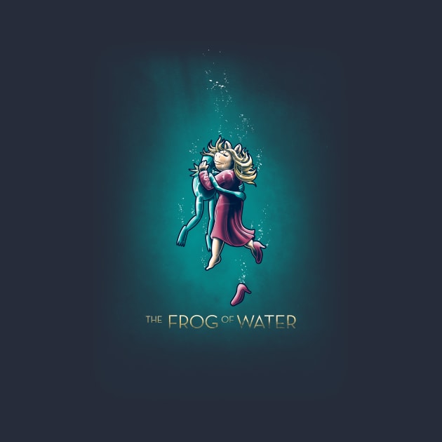 The frog of water by Cromanart