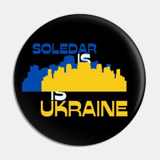 Soledar is Ukraine, Соледар – це Україна Pin