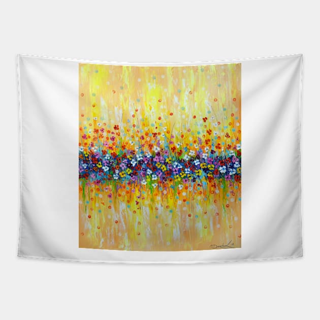 Delicate flowers Tapestry by OLHADARCHUKART