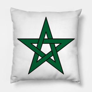 Star Moroccan Flag Pillow