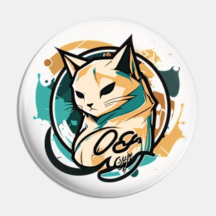 Graffiti Paint Cat Creative Inspiration Pin