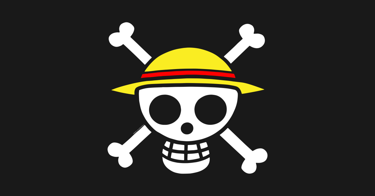 LUFFY Skull & Bones Robzilla TeePublic