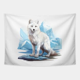 Arctic Fox Tapestry