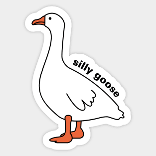 Silly Goose Animal Pun Sticker 7 Pack