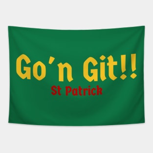 Gon-Git-St-Patrick Tapestry