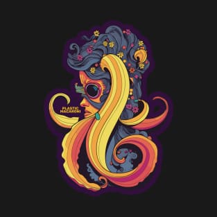 Plastic Macaroni Boho Trippy Hippy Fusilli T-Shirt