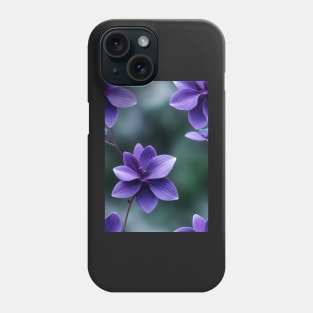 Beautiful Violet Flowers, for all those who love nature #128 Phone Case