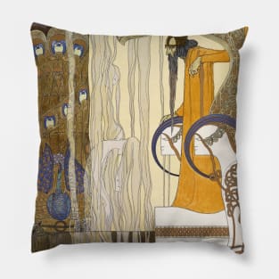 Magician and Sphinxes Pillow