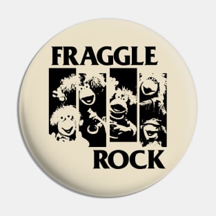 The Fraggle's Flag Rocks! Pin