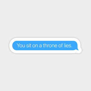 Throne of Lies Magnet