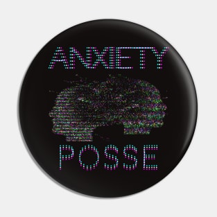 Dots & Static -Anxiety Posse Collection-Abstract Pin