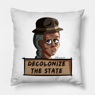 Decolonize the State - english Pillow