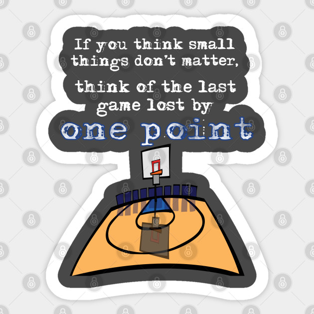 Basketball Quote Basketball Quote Sticker Teepublic