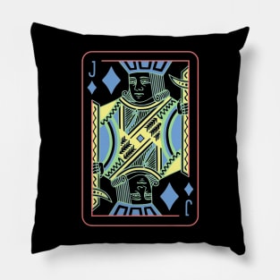 Jack of Diamonds Night Mode Pillow