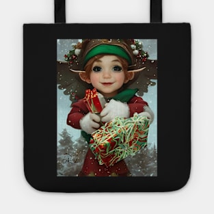 Santa's helper #6 Tote