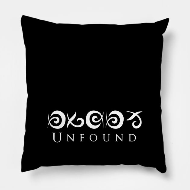 The Dark Tower Unfound white Pillow by Mandos92