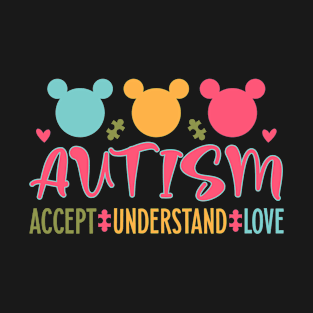 Autism Accept Understand Love T-Shirt