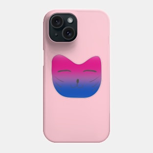 Pride Cat Bisexual Bi Phone Case