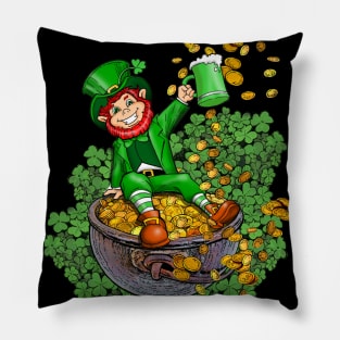 St. Patrick's Day Lucky Leprechaun Pillow