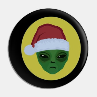 Alien Santa Pin