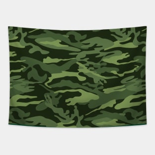 Green Camouflage pattern. Tapestry