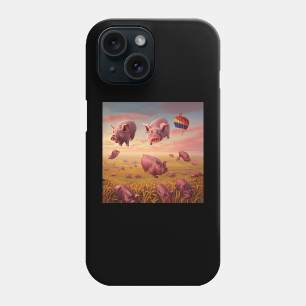 Pigs can Fly . Phone Case by Canadaman99