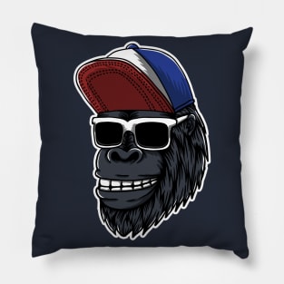 Cool Gorilla Head Pillow