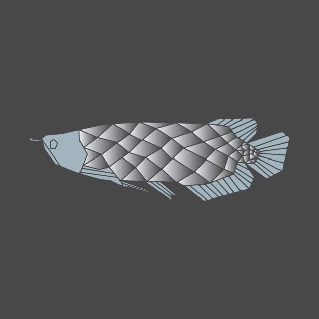 Geometric arowana by Wild Geometric