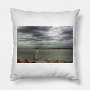 Mersea Island Sea Front Pillow