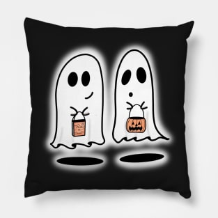 Ghost friends Pillow