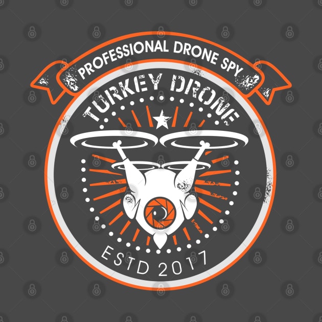 turkey drone vintage by osvaldoport76