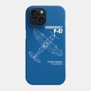 P-47 Thunderbolt Phone Case