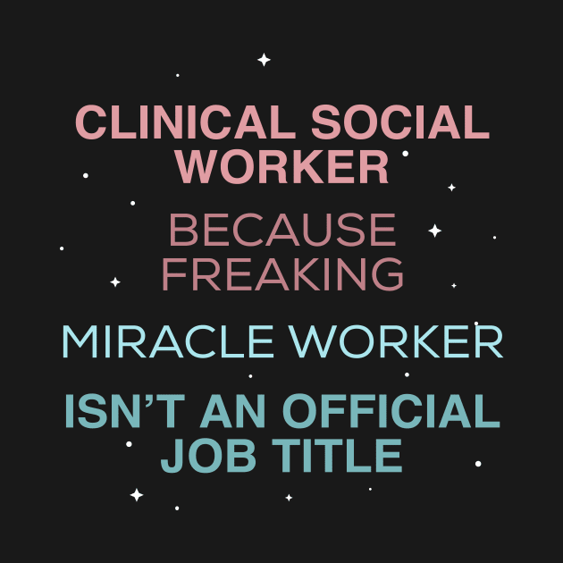 Clinical Social Worker by beaching