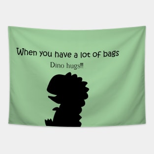 Dino hugs Tapestry