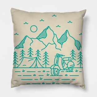 Scooter Adventure 2 Pillow